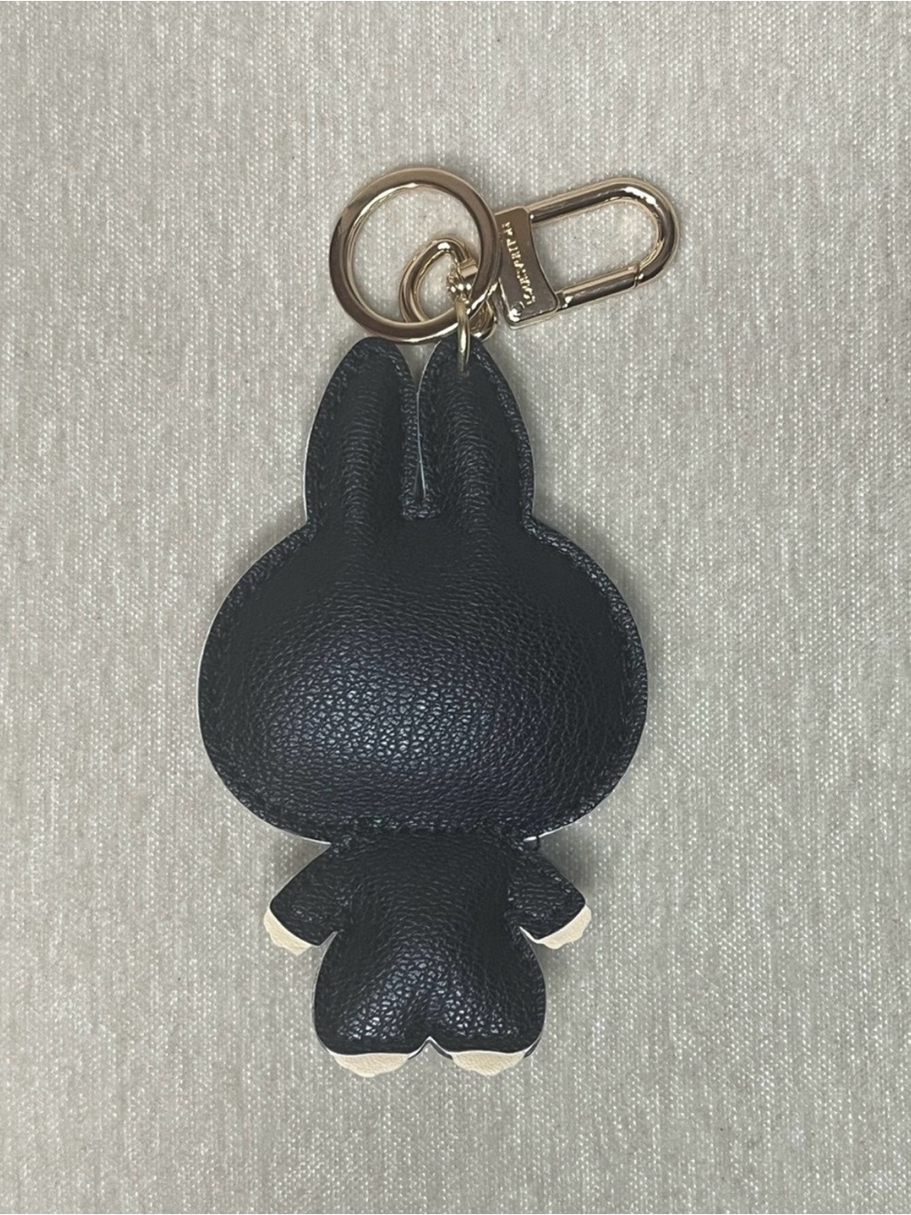 Black and Beige Bunny Character Key Holder - Picture 2 of 2